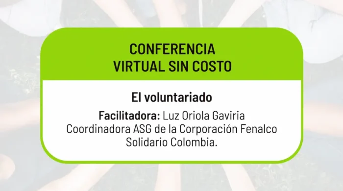 Conferencia El voluntariado