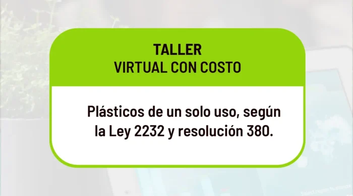 Plásticos de un solo uso, según la Ley 2232 y Resolución 380